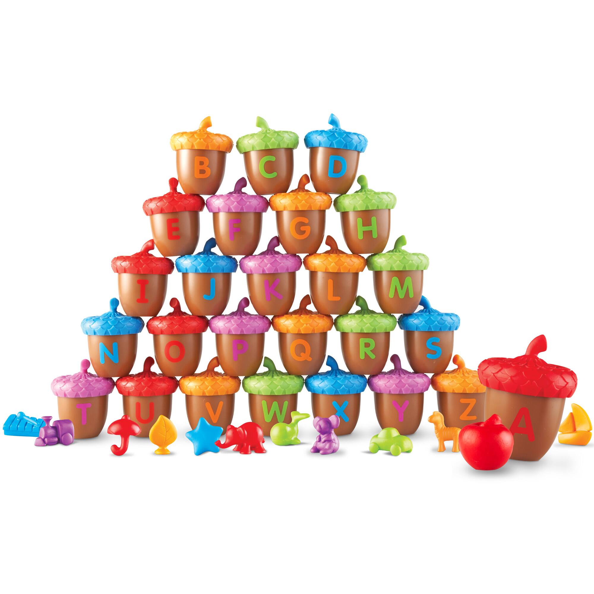 Learning Resources Alphabet Acorns Activity Set